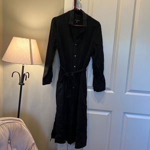 Banana Republic black shirt dress